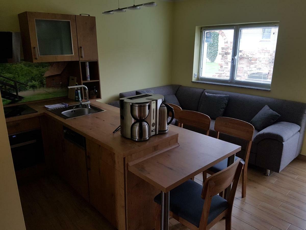 Ferienwohnung Am Muehlstein ลึบเบิน ภายนอก รูปภาพ
